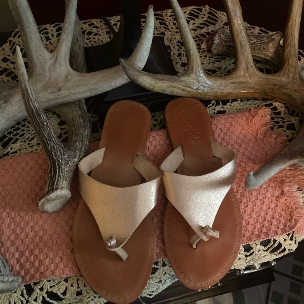 Rose gold Sandals